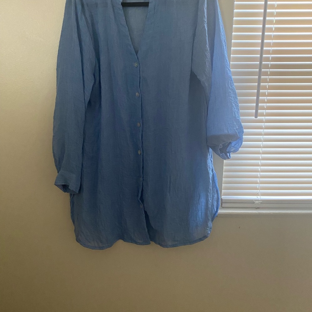 Women's Blue Cover Up